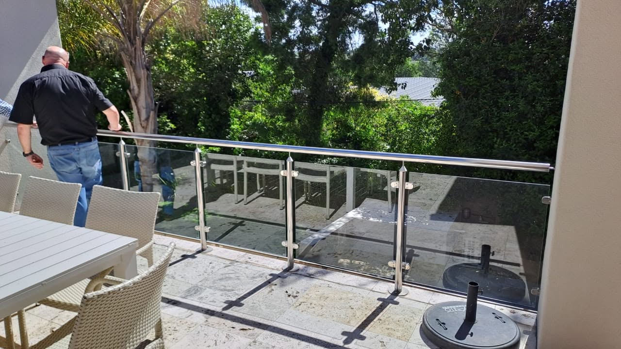 Stainless steel balustrade